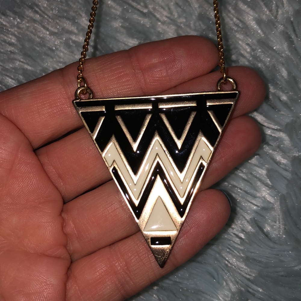 house of harlow 1960 triangle necklace